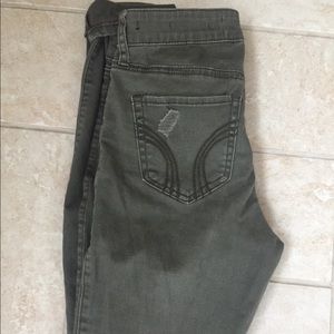 Siege Color Hollister Jeans